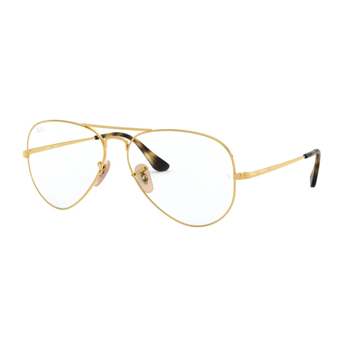 "Lightweight and durable Ray-Ban RB6489 2500 aviator frame for all-day comfort, online at Optorium."