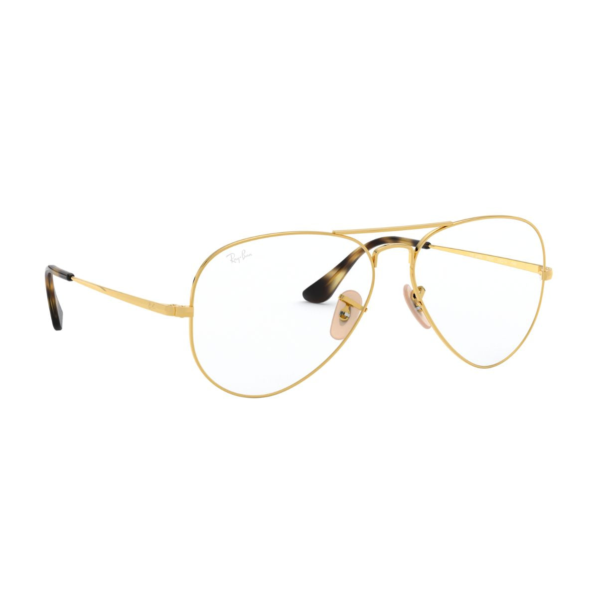 "Stylish Ray-Ban RB6489 2500 aviator frame ideal for prescription lenses, online at Optorium."