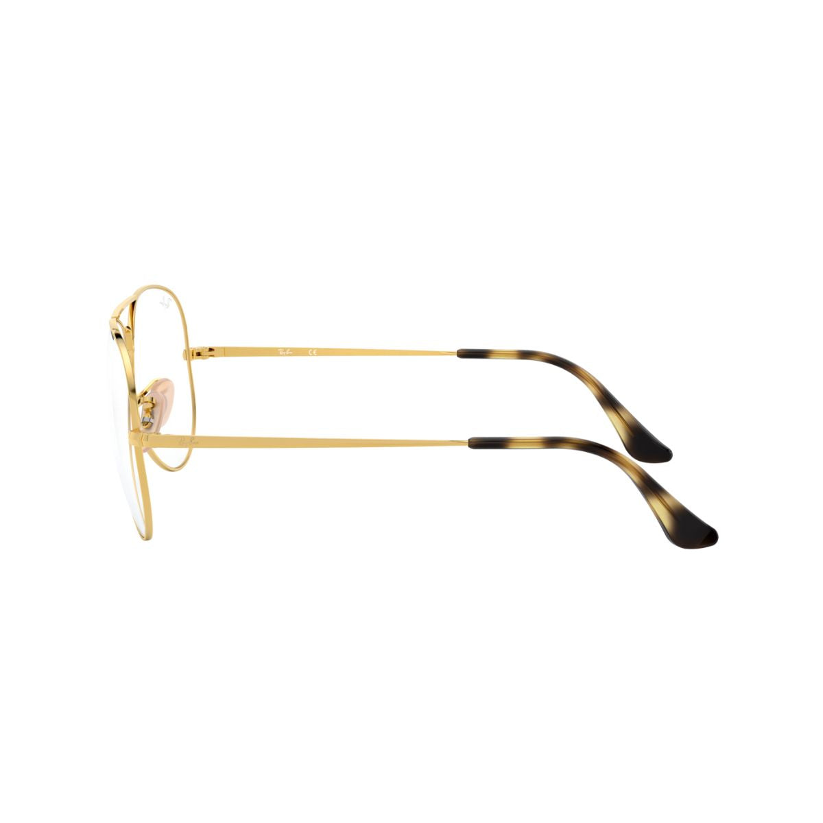 "Upgrade your look with the Ray-Ban RB6489 2500 gold metal aviator frame, online at Optorium."