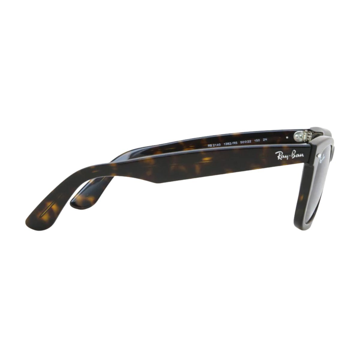 "Ray-Ban RB2140 Wayfarer with brown lenses and Havana frame, online at Optorium."