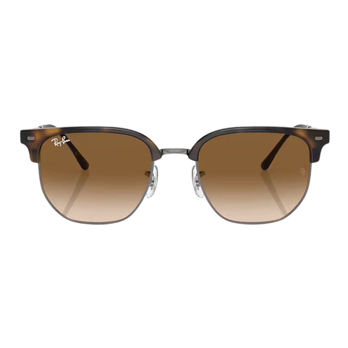 "Ray-Ban RB4416 Clubmaster 710/51 sunglasses, available online at Optorium."
