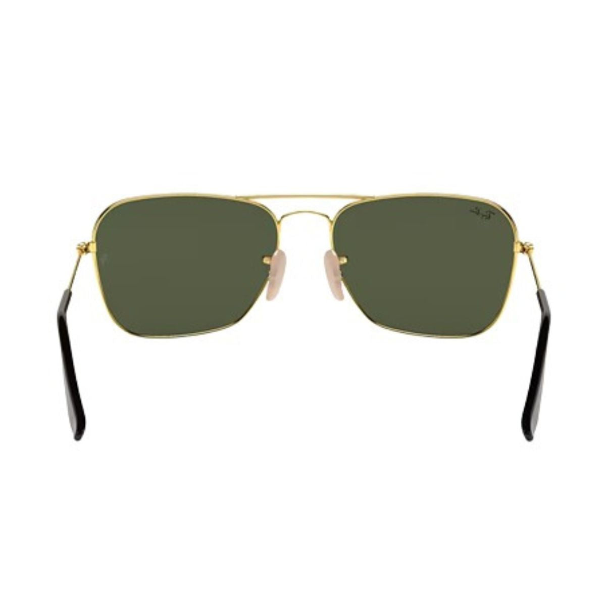 "Ray Ban 3136 001/58 Polarized Green Sunglass For Men's At Optorium"