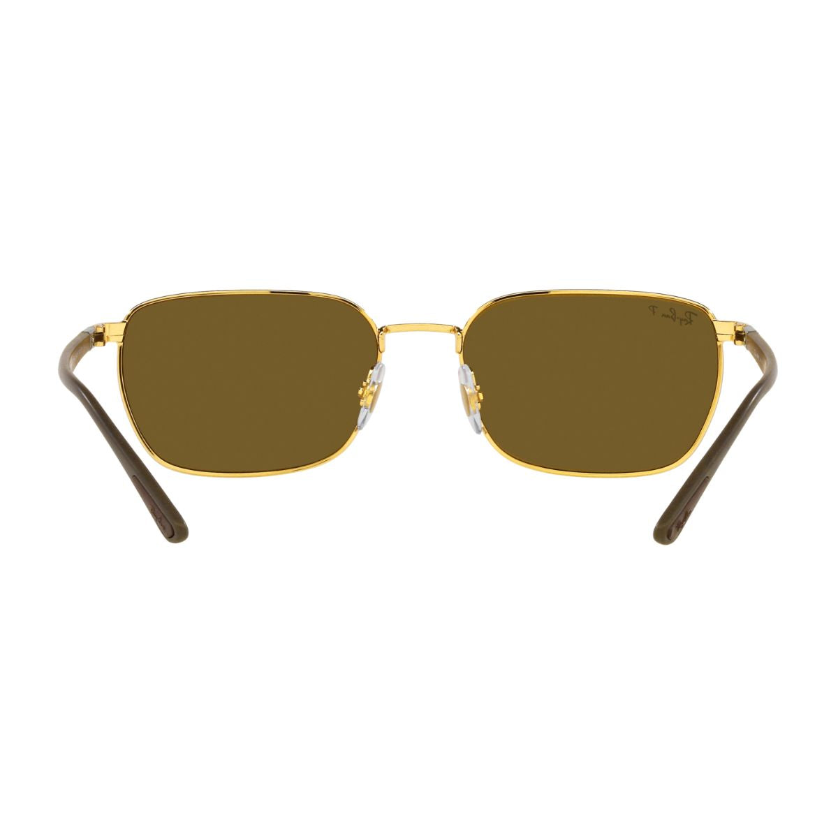 "Stylish Ray Ban 3684 001/AN Rectangle Polarized Sunglass For Men And Women At Optorium"