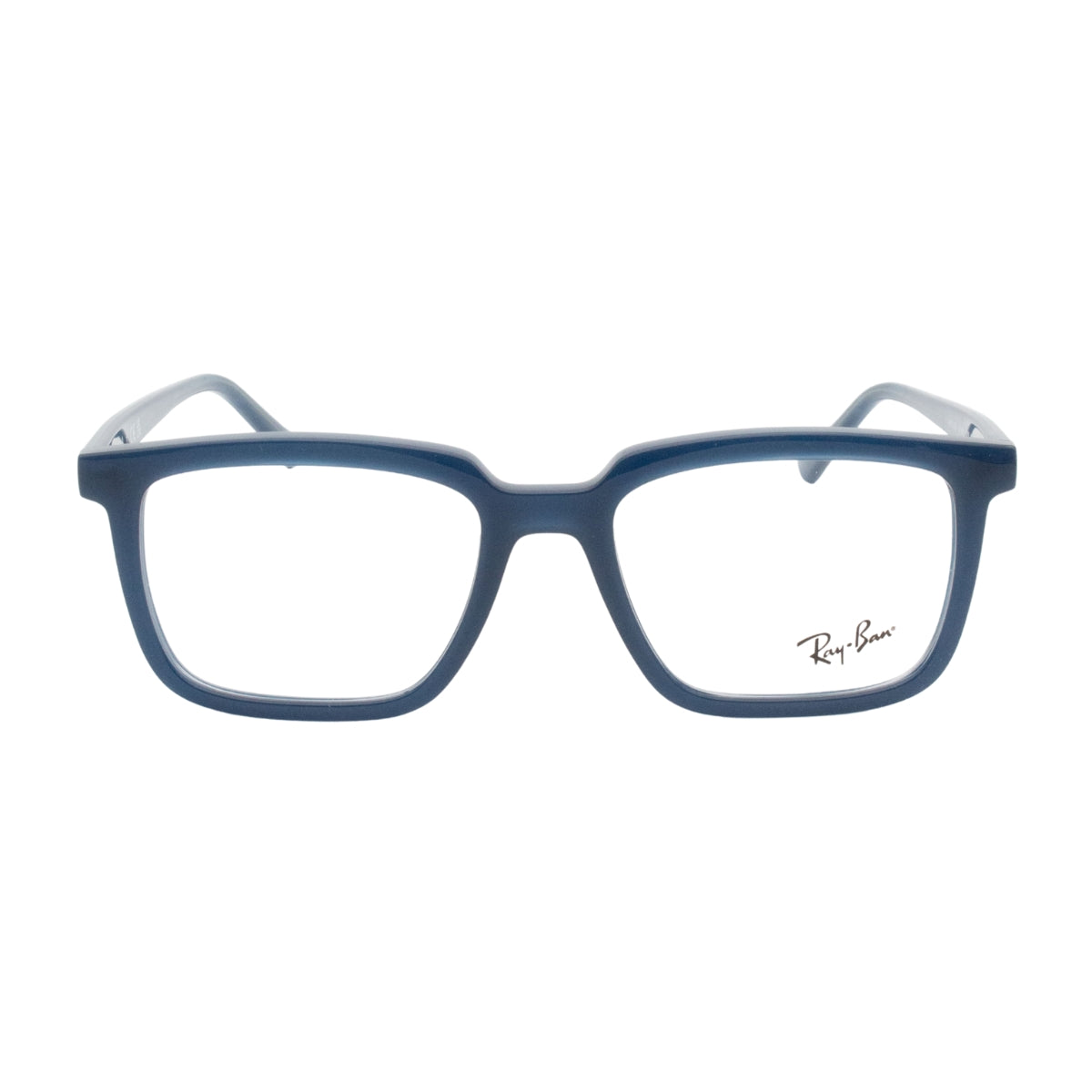 "Ray-Ban Alain Frame RB7239 8256 Dark Blue Square Optical Glasses for Men and Women – Optorium"
