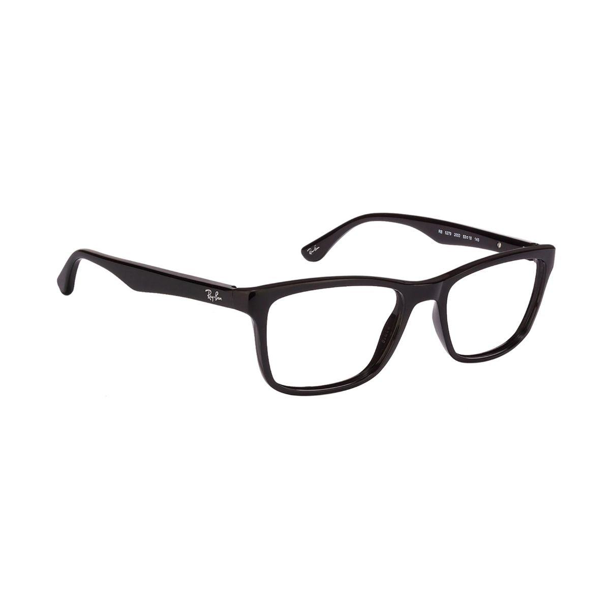 "Stylish Ray-Ban RB5379I 2000 Black Rectangle Eyeglasses Frame for Men & Women at Optorium. Shop Now."