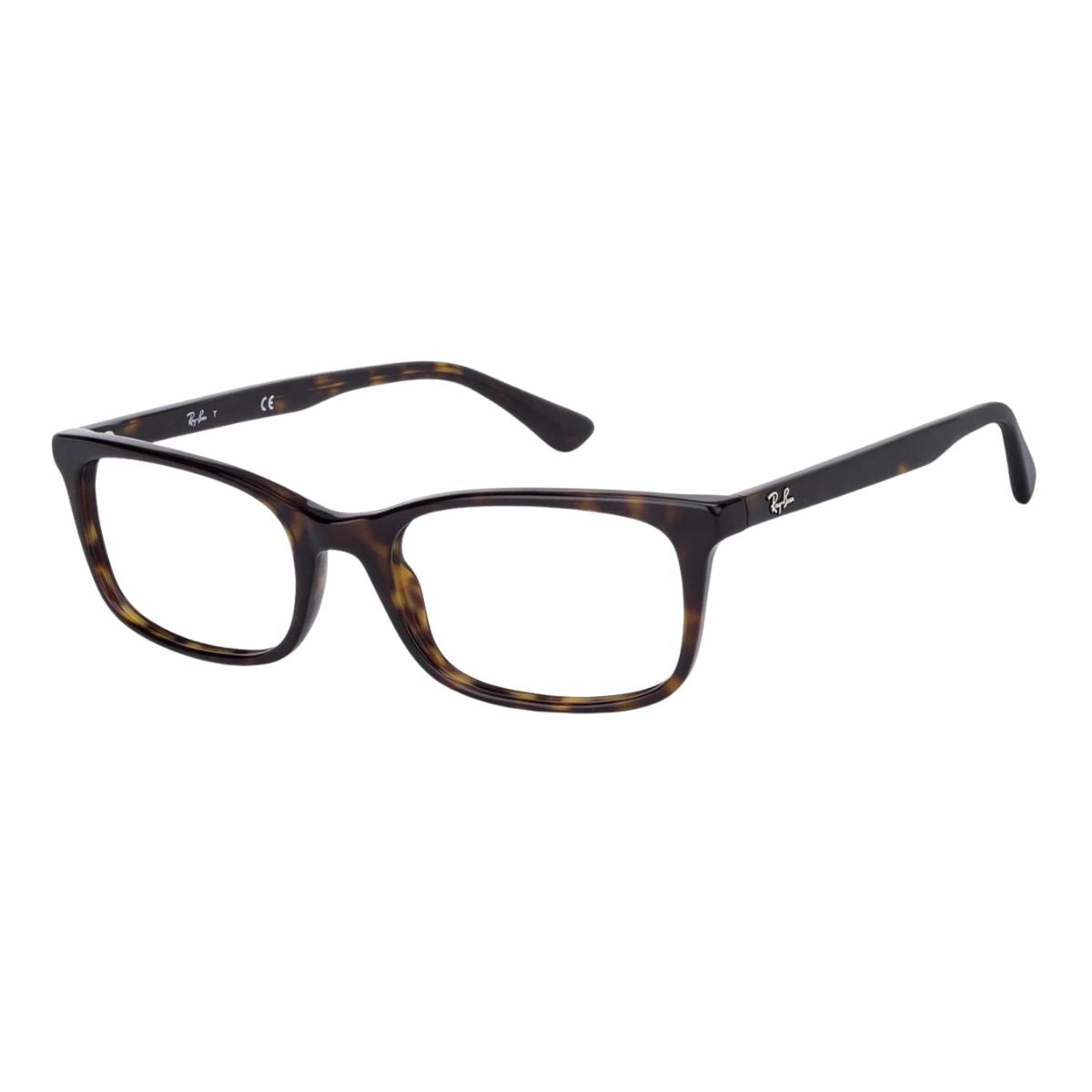 "Rayban RB5379I 2012 rectangle Havana optical frame for men and women, stylish eyewear at Optorium."