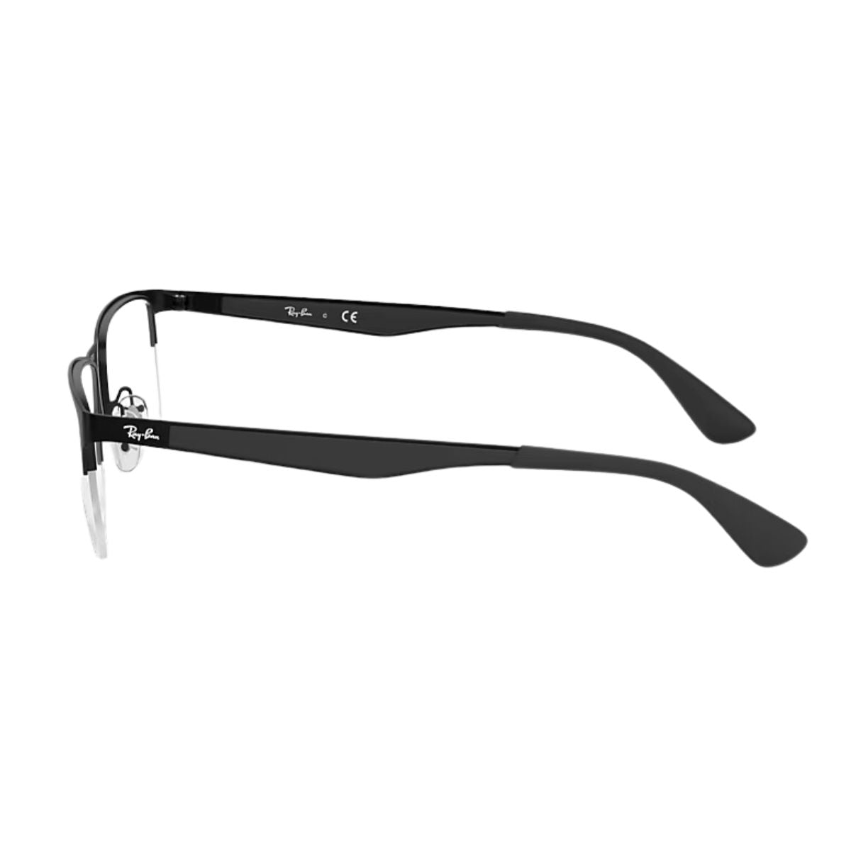 "Ray-Ban RB6335 2503 Stylish Rectangle Metal Eyeglasses Frame for Men & Women. Shop Now at optorium."