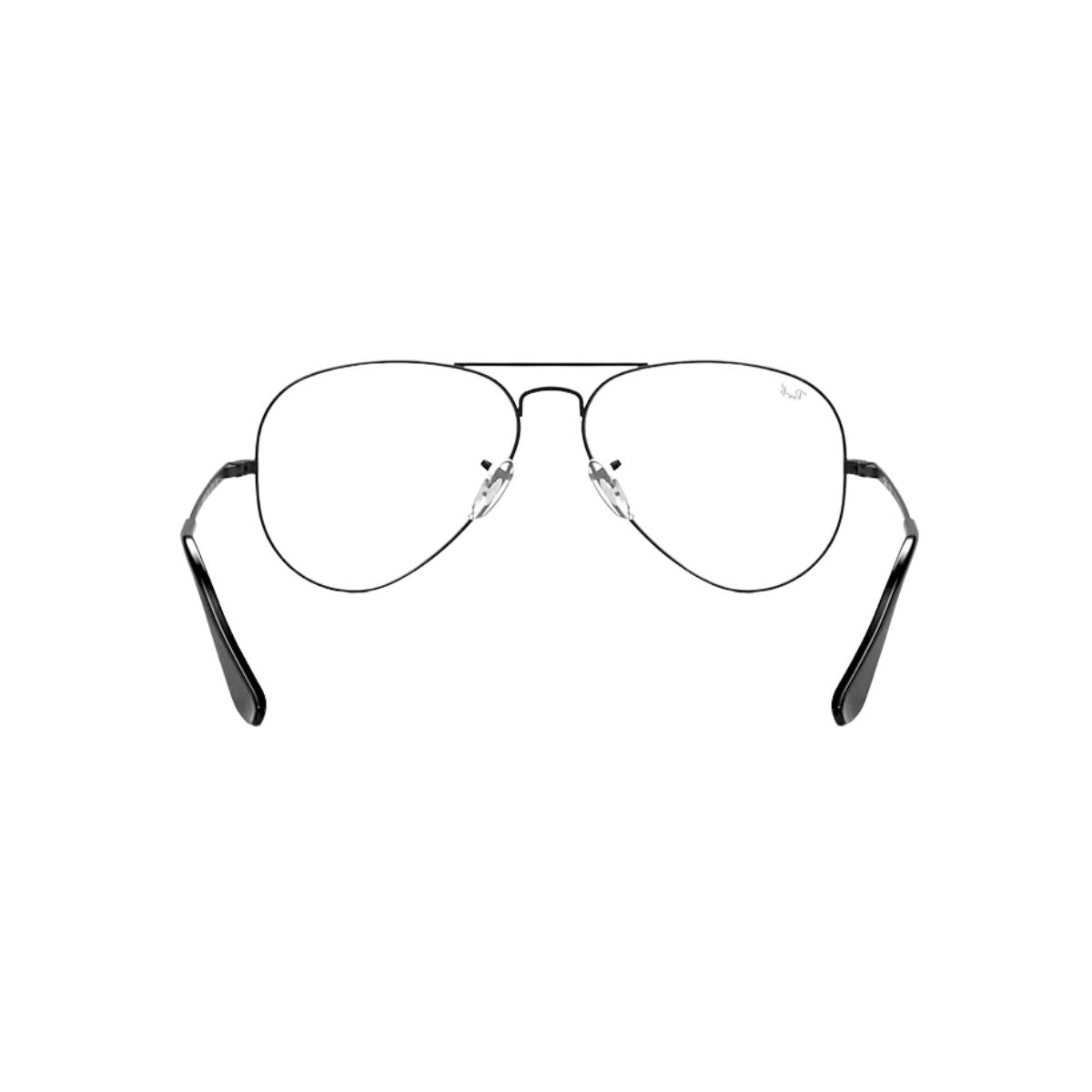 "Ray-Ban RB6489 2503 Black Aviator Eyeglasses Frame for Men & Women. Shop Metal Frames Online At Optorium."