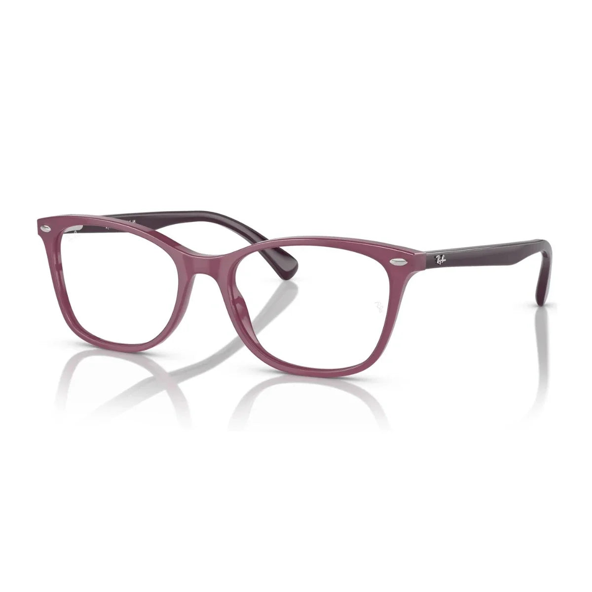 Shop Ray-Ban RB 5420I 8369 women’s square eyeglass frame in lavender acetate – premium Ray-Ban eyewear online