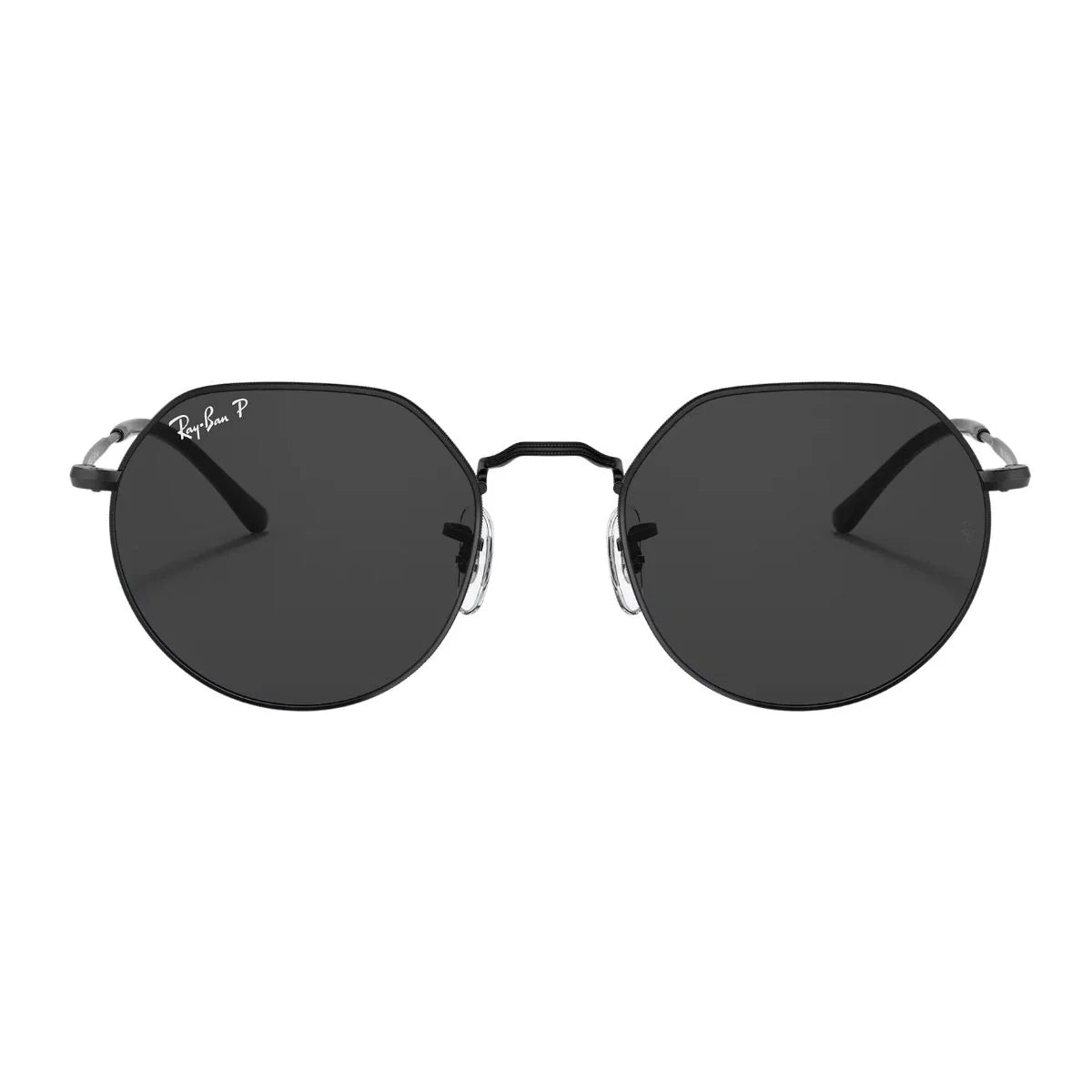 Rayban Jack Sunglass RB 3565 002/48 black color with UV protection for men & women. Premium polarized eyewear and classic Rayban style shades for daily use optorium.