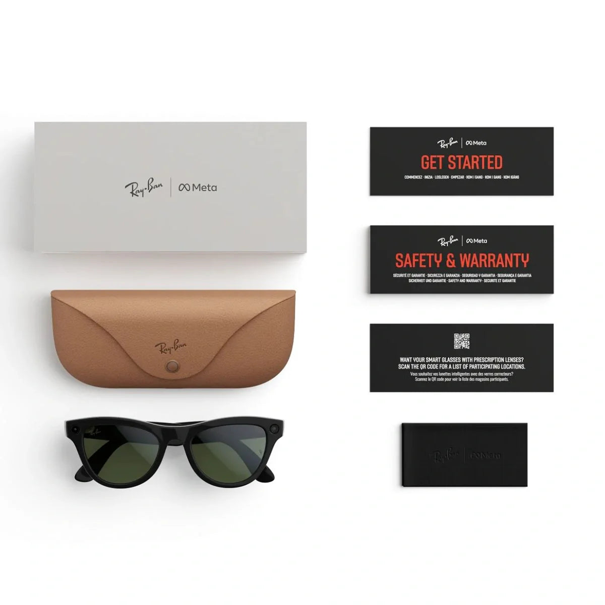 Meta AI smart glasses Ray-Ban Meta Gen 2 Skyler Sunglass RW 4014 601/1M with Transition Graph Green lenses from optorium.