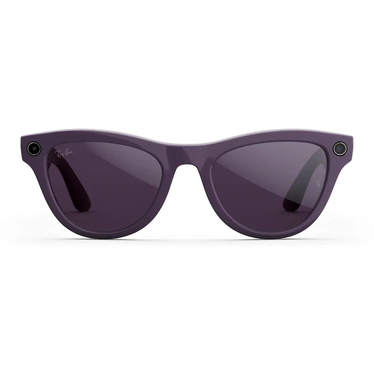Meta Ray-Ban smart glasses Rayban Meta Skyler Sunglass Gen 2 RW 4014 6701CH shiny mystic violent color AI glasses with transition amethyst lenses optorium