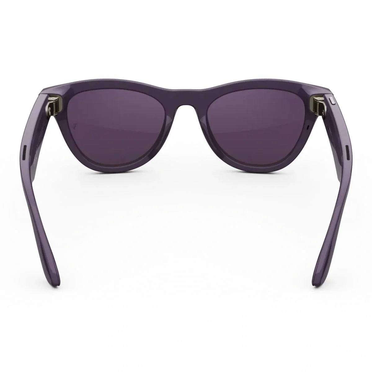 Ray-Ban Meta glasses Gen 2 AI smart glasses featuring shiny mystic violent color, Meta AI smart glasses design, premium Ray-Ban wearable tech optorium