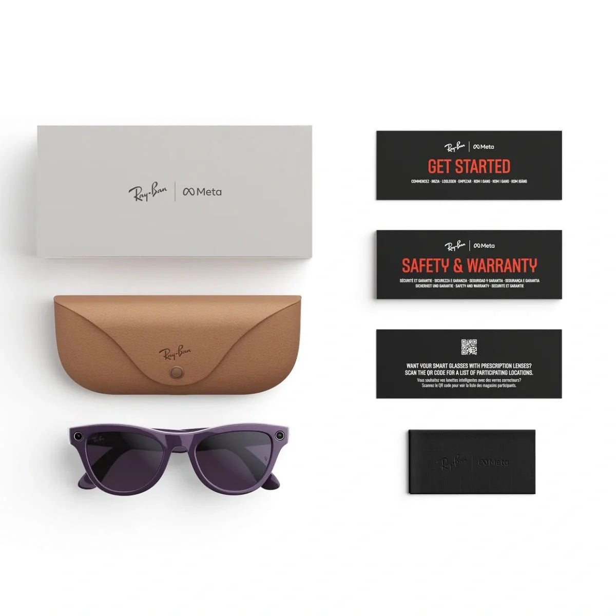 Ray Ban AI glasses Meta Ray Ban glasses Gen 2 with transition amethyst smart glasses lenses, advanced AI glasses for style and innovation optorium
