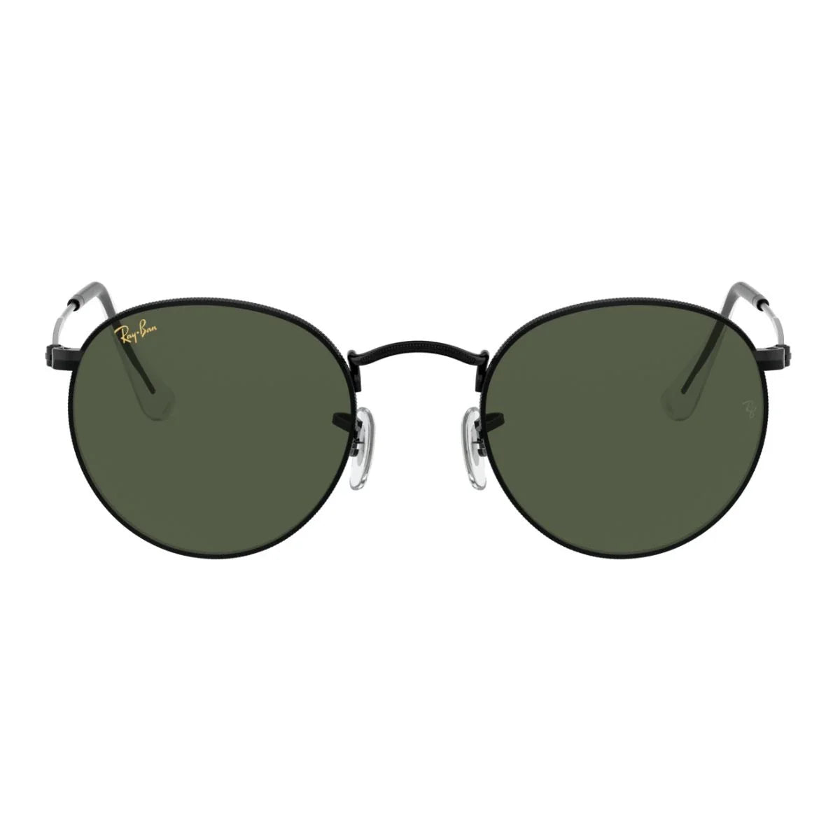 Rayban Round Metal Sunglass RB 3441 9199/31 featuring UV protection, trending rayban shades for men, premium rayban sunglasses and classic ray ban round sunglass style for raybans sunglasses men at optorium.