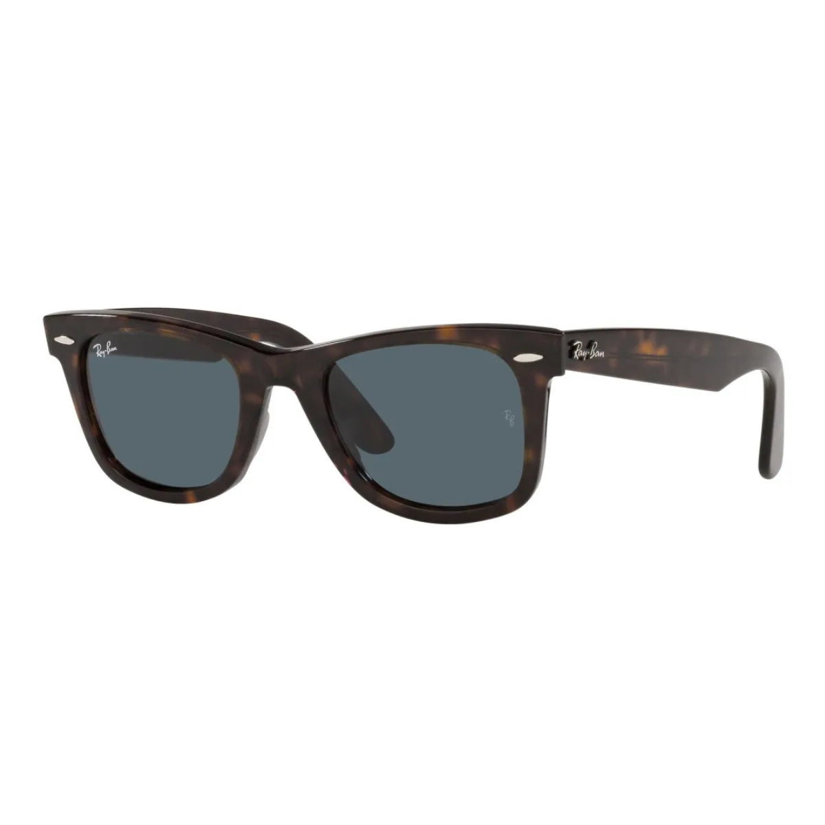 Premium Rayban Wayfarer Sunglass RB 2140 902/R5 featuring havana frame, iconic rayban sunglasses for men, UV protection ray ban sun glass in trendy square shape from trusted ray ban brand optorium.