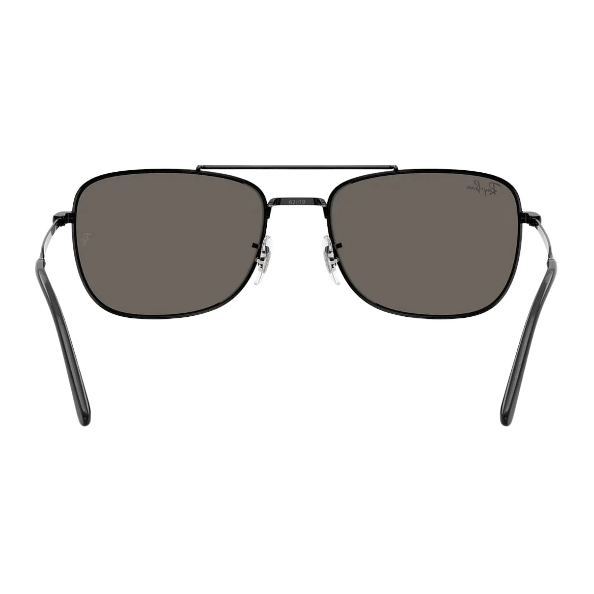 Ray-Ban RB 3755 002/B1 black colour full frame rectangle shape sunglass optorium