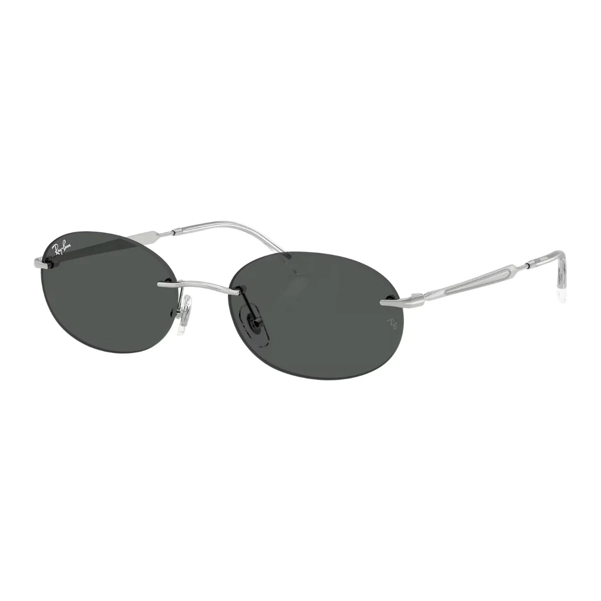 Rayban RB 3767 003/87 oval shape sunglass in silver color offering UV protection. Premium rayban shades for men & women and high-demand raybans sunglasses mens & womens from ray ban brand optorium.