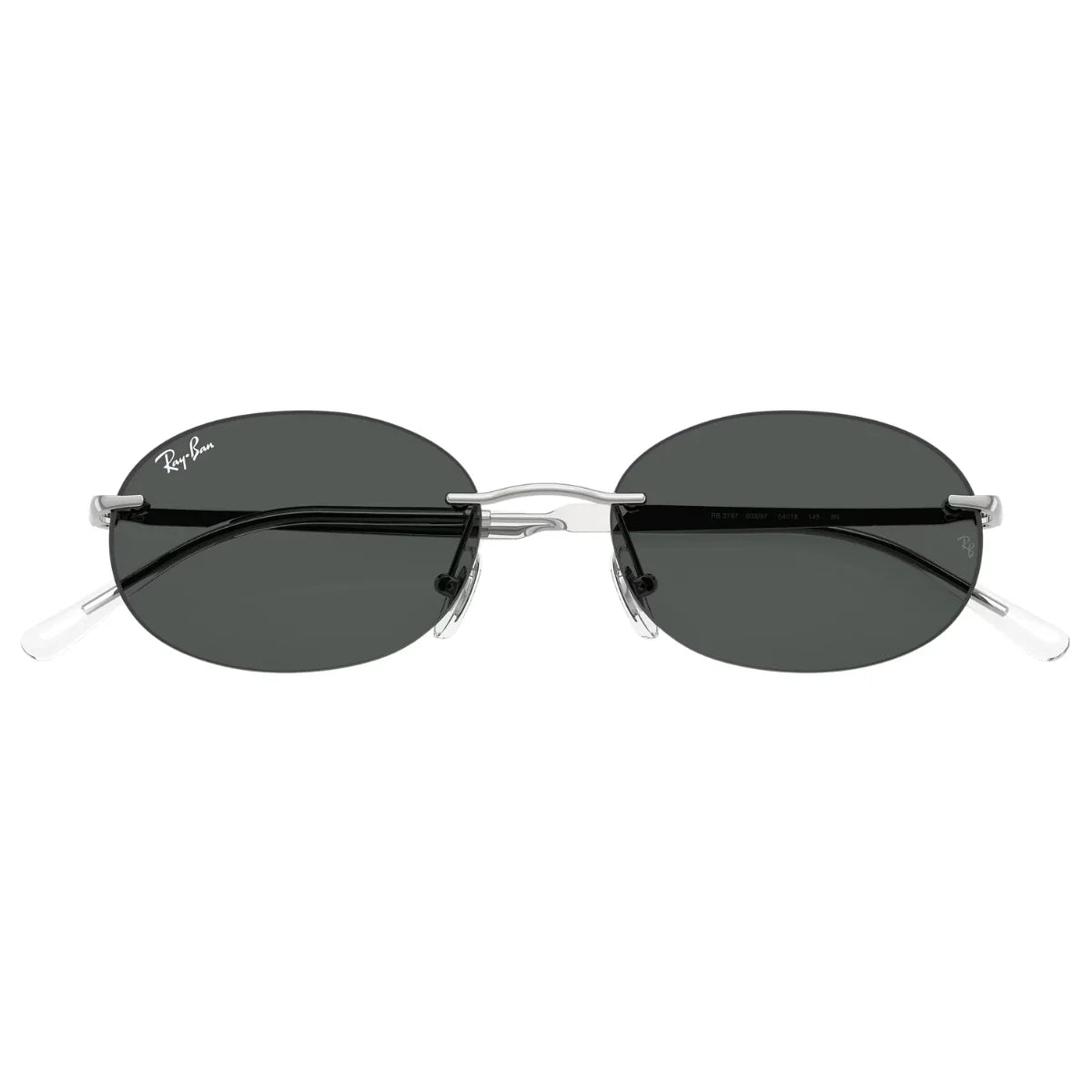 Rayban Sunglass RB 3767 003/87 in sleek silver, UV protection, and modern oval shape design. Popular rayban shades for men & women and trusted raybans sunglasses men & women from ray ban brand optorium.