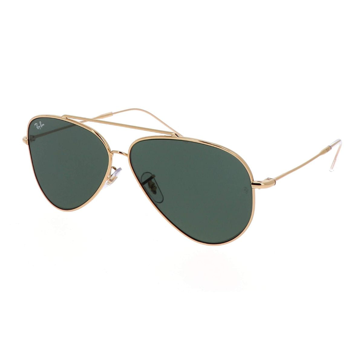 Buy Ray-Ban RB R0101S 001/VR gold aviator sunglasses for unisex with UV protection, stylish and durable eyewear online at Optorium.