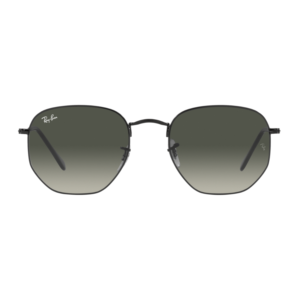 Ray-Ban Hexagonal Sunglasses RB3548N 002/71 Black Gradient – best sunglasses for men & women with flat lens design and summer style appeal – perfect Ray-Ban eyewear at optorium.