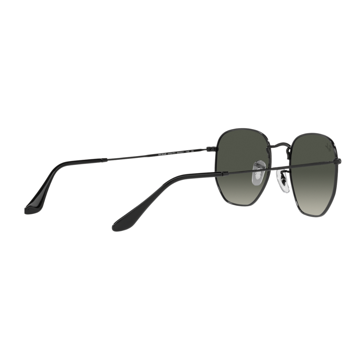 Stylish sunglasses for summer featuring premium hexagonal frames – Ray-Ban RB3548N 002/71 black gradient lens – top retro hexagonal sunglasses choice at optorium.