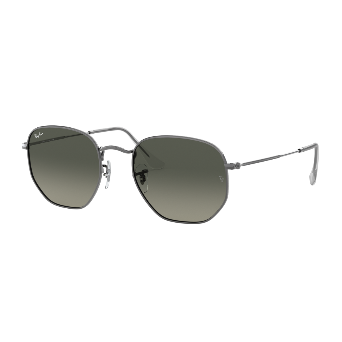 Rayban sunglasses for men & women featuring the RB3548-N 004/71 hexagon style, UV safe and fashion-ready, top-rated Rayban eyewear at Optorium.