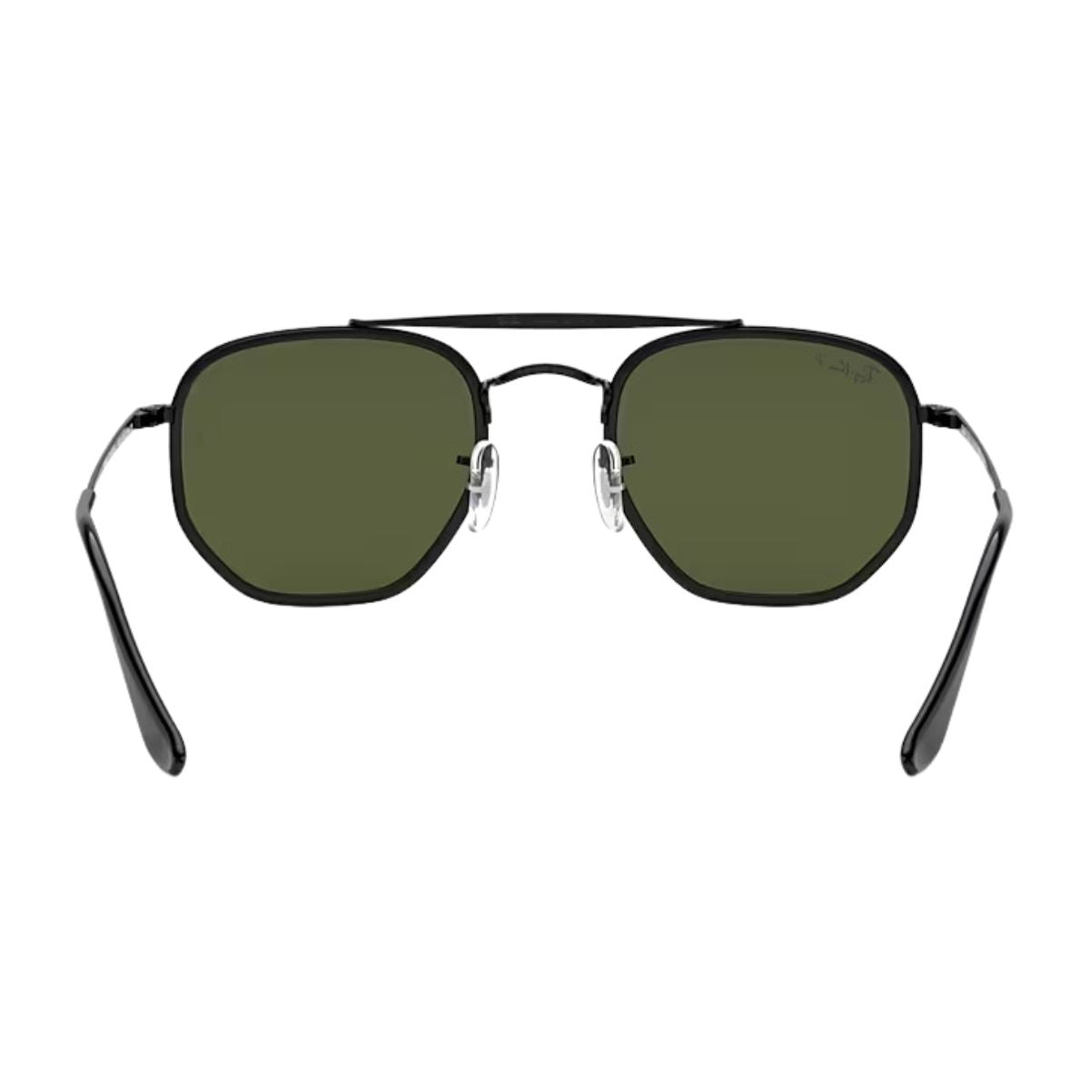 "Black Ray-Ban polarized aviator sunglasses for men | Optorium"