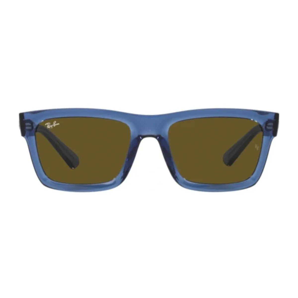 Ray-Ban Warren 4396 square sunglasses for men with green UV protection lenses and black acetate full frame, perfect for stylish outdoor wear and sun safety only at optorium.