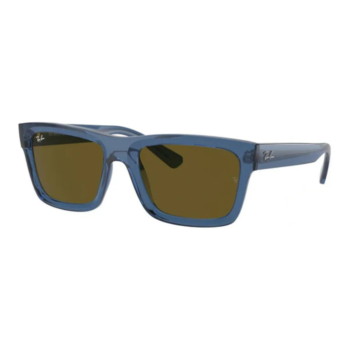 Shop Ray-Ban 4396 Warren men's sunglasses featuring classic square shape, durable acetate frame, and 100% UV400 green lenses for eye protection available at optorium.