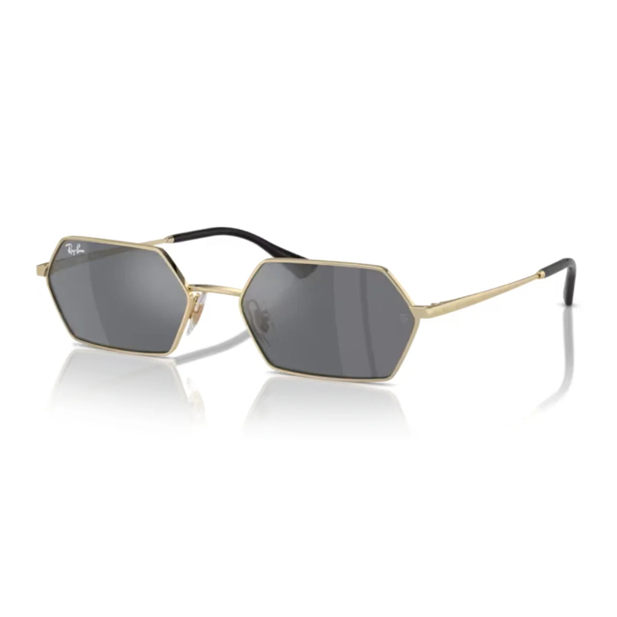 Buy Ray-Ban Yevi Sunglass RB 3728 9213/6V dark grey lens classic eyewear durable metal frame for men and women – Optorium