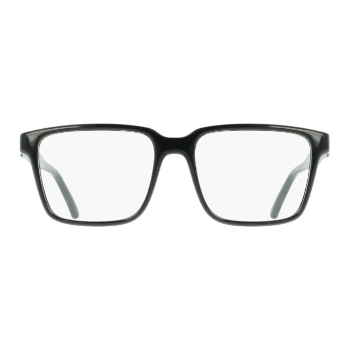 Salvatore Ferragamo Frame SF 3028E 001 black eyeglasses with a bold square design for men. Shop authentic Salvatore Ferragamo eyewear online at Optorium.