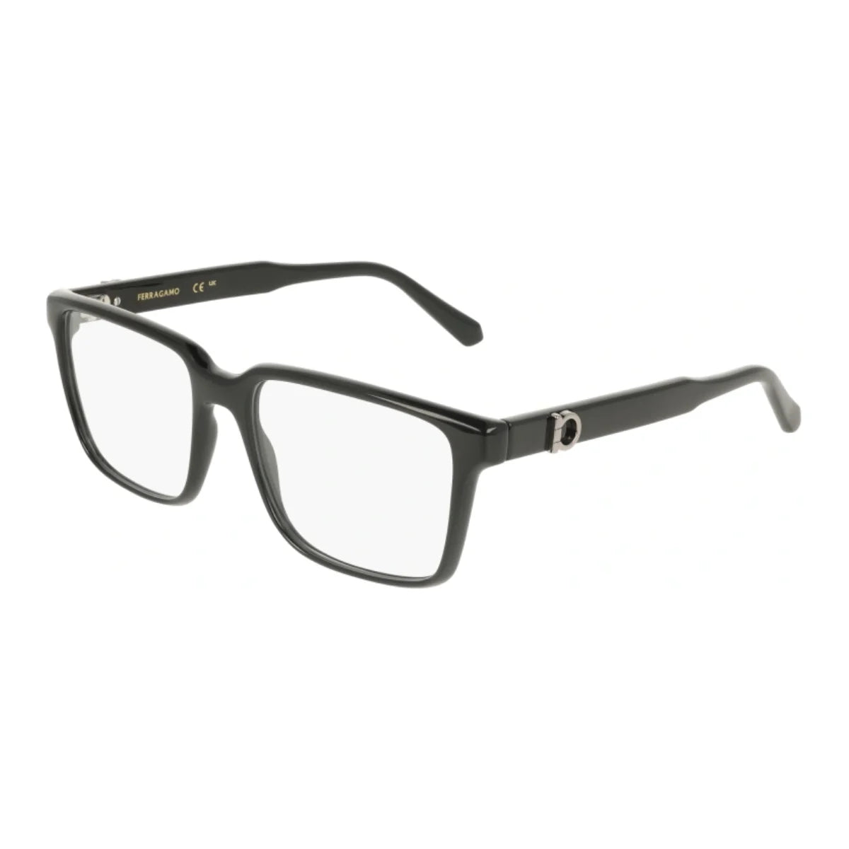 Stylish black Salvatore Ferragamo eyeglasses crafted with elegance and comfort. Discover luxury Ferragamo eyeglasses for men and shop the best collection at Optorium.