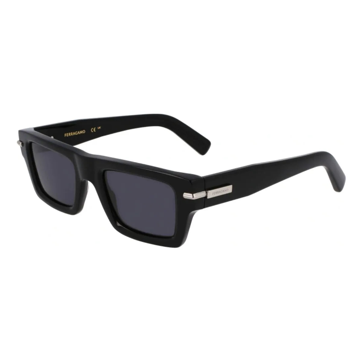 Salvatore Ferragamo Eyewear SF 2034S 001 offers men’s black rectangle sunglasses with UV protection. Discover stylish Ferragamo sunglasses and the best sunglasses collection at Optorium.