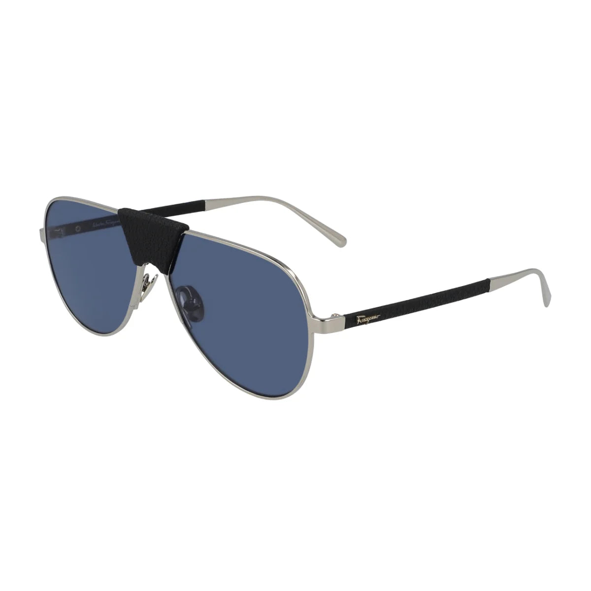 Buy authentic Salvatore Ferragamo SF 220SL 703 unisex sunglasses – premium gold aviator frames with stylish design and UV protected lenses | Optorium