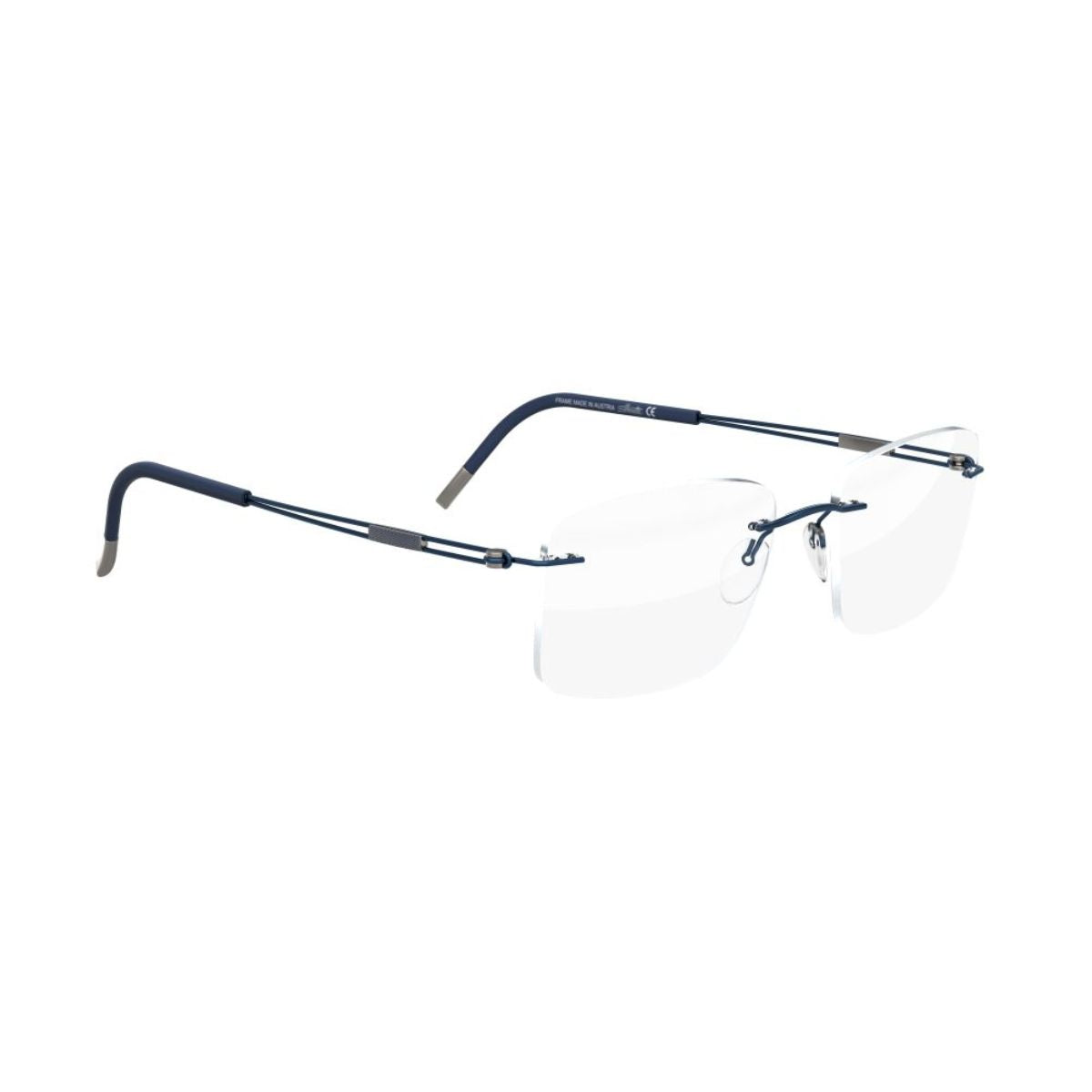 "Lightweight Silhouette 5521 EY 4540 rimless frame online at Optorium."