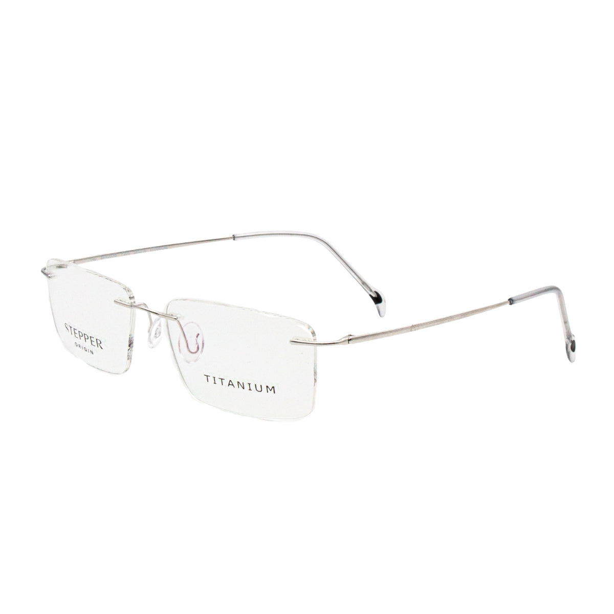 Men’s rimless Stepper SI 4253B lightweight frame –shop stepper eyewear at Optorium