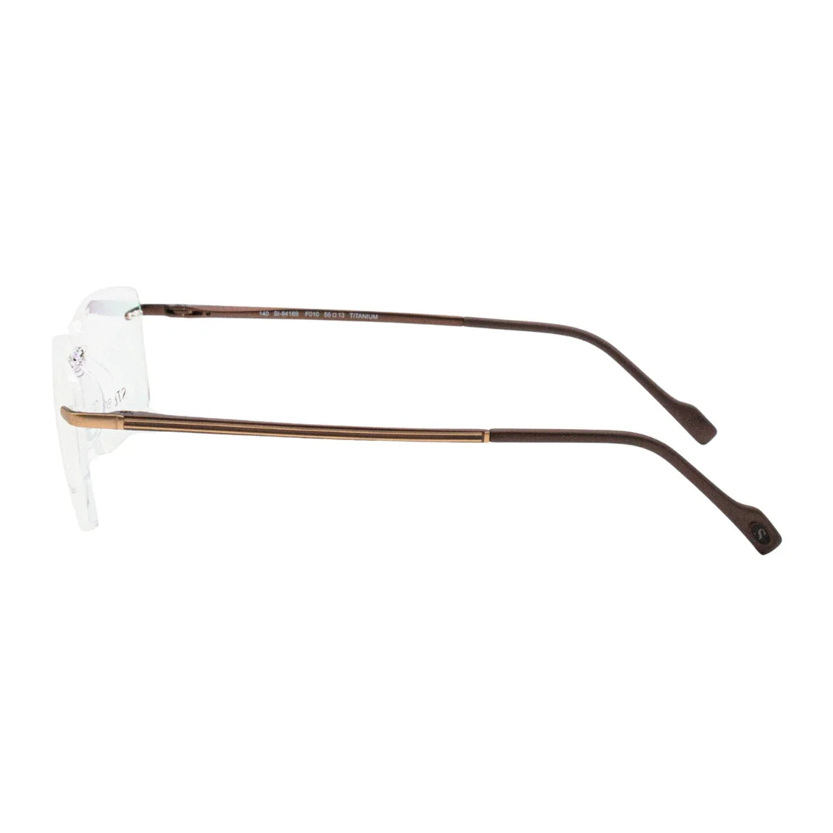 Stepper SI 84169 F010 rimless titanium optical glasses for men – stepper eyewear online at Optorium