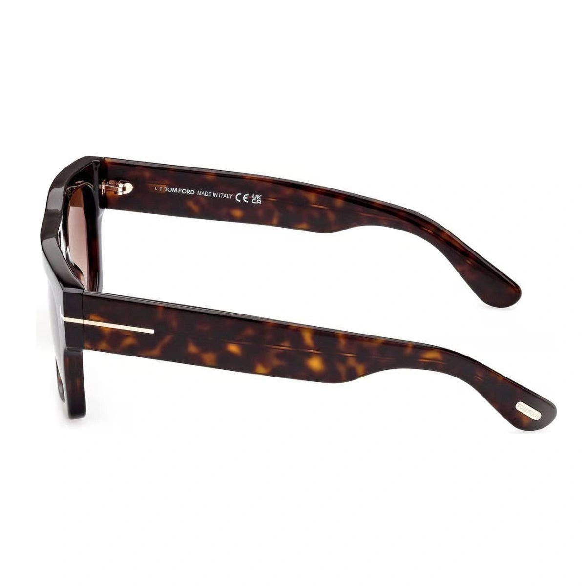 Authentic Tom Ford sunglasses Havana frame gradient brown lens
