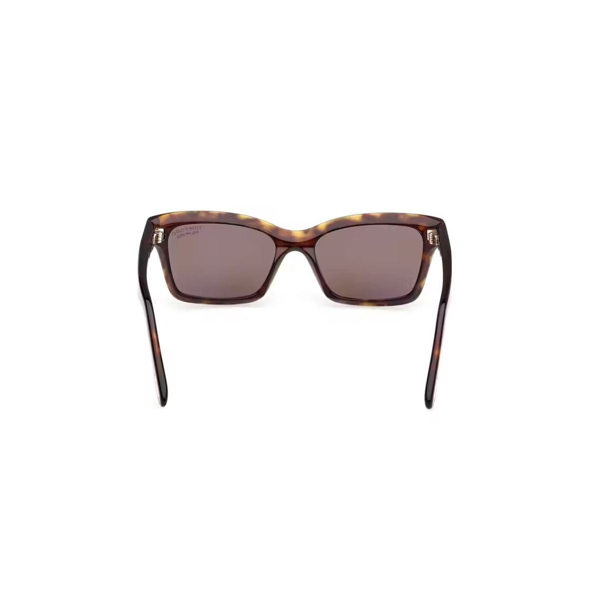 "Tom Ford Mikel TF1085 52H Havana polarized sunglasses, stylish square shape for women, perfect for UV protection – available online at Optorium."