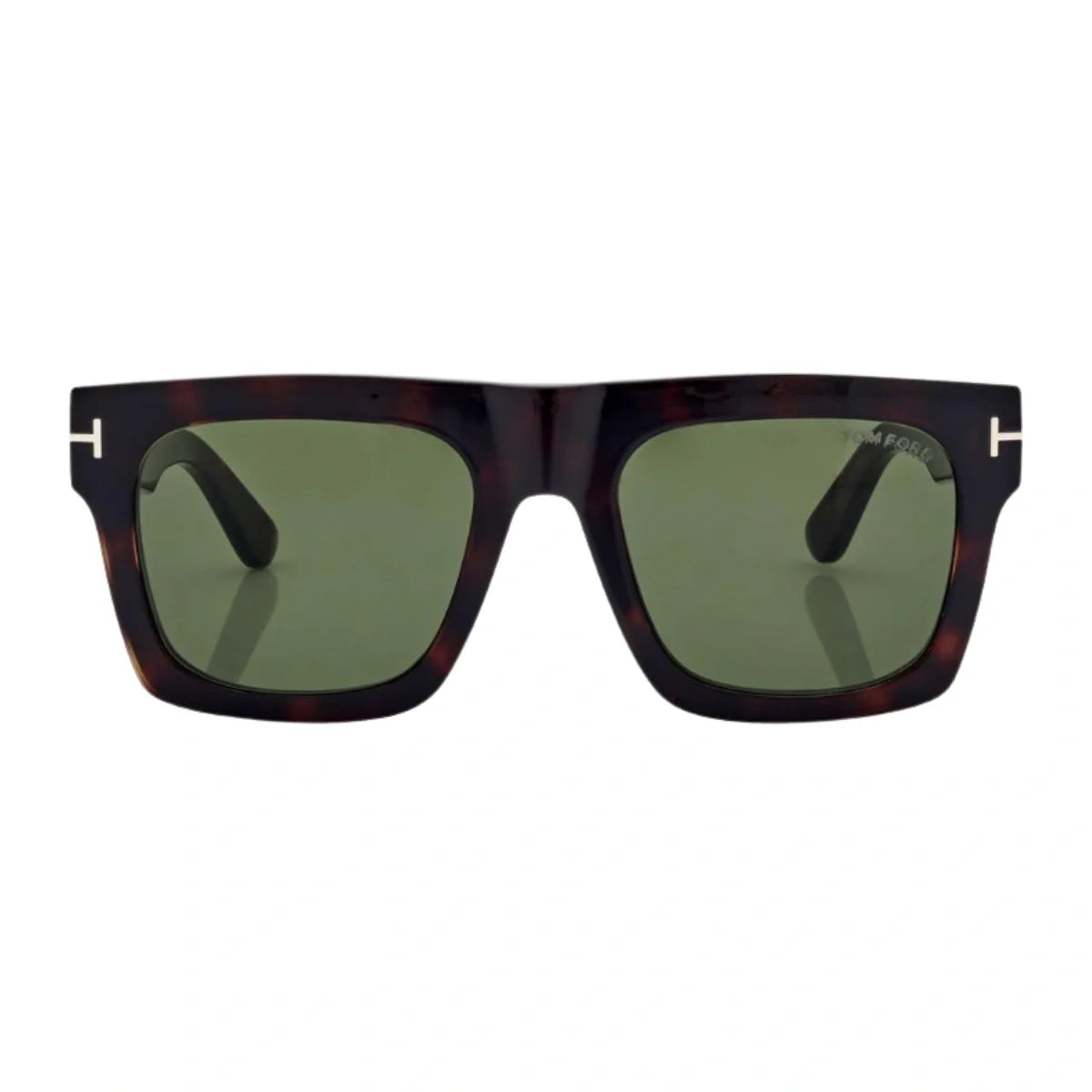 Tom Ford Clip-On Frame TF 6068-B 052 square shape havana colour mens eyeglasses at Optorium