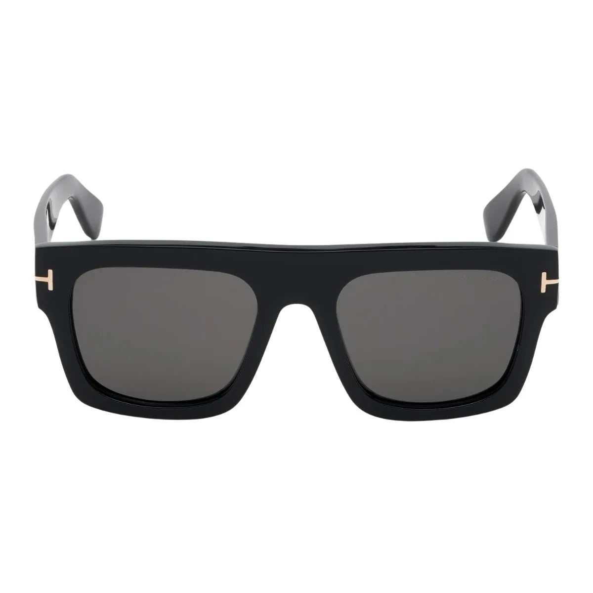 Tom Ford FAUSTO Sunglasses TF711 01A, luxury Tom Ford eyewear with square black frame design. Shop stylish Tom Ford sunglasses, shades for men & women online at optorium.