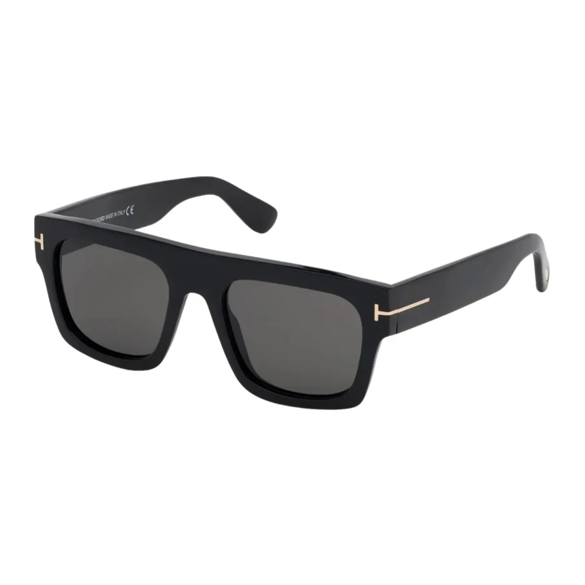 Tom Ford FAUSTO sunglasses TF711 01A, classic black square frame with UV protection. Buy authentic Tom Ford eyewear, stylish sunglasses & shades for men & women at optorium.