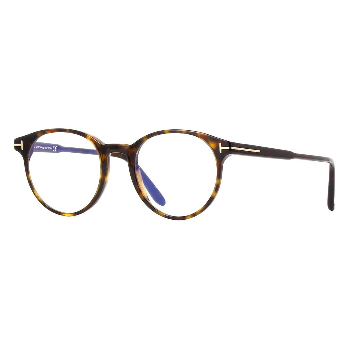 "Lightweight Tom Ford TF5695 052 spectacle frame, perfect for all-day wear, on Optorium."
