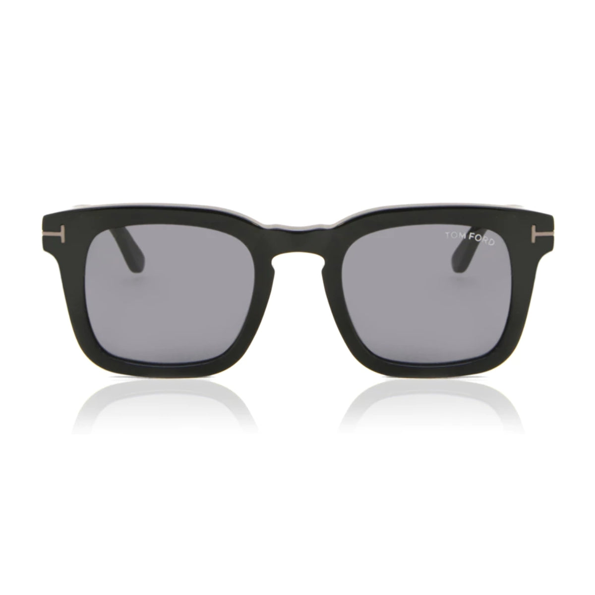 "Tom Ford Dax sunglasses TF751-N 01A black square shades for men – luxury designer eyewear with UV protection | Optorium"