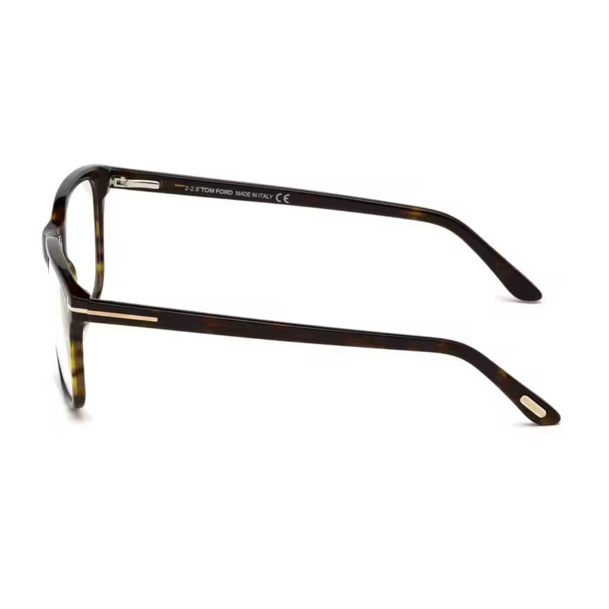 "Men's optical glasses by Tom Ford, model TF 5479 052, featuring a square shape and Havana color, with free shipping from Optorium."