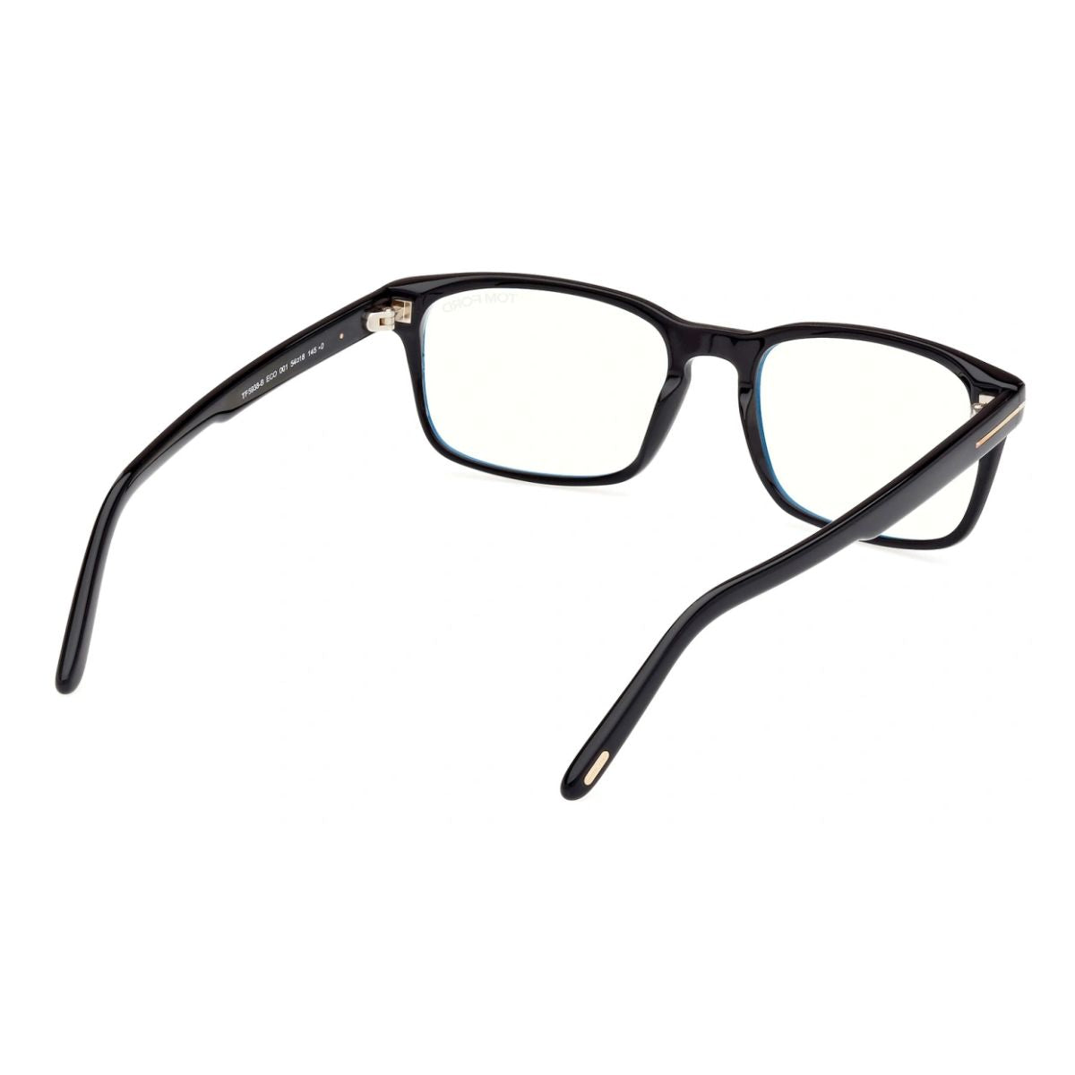 "Stylish men's glasses, Tom Ford TF 5938 001, black, Optorium."