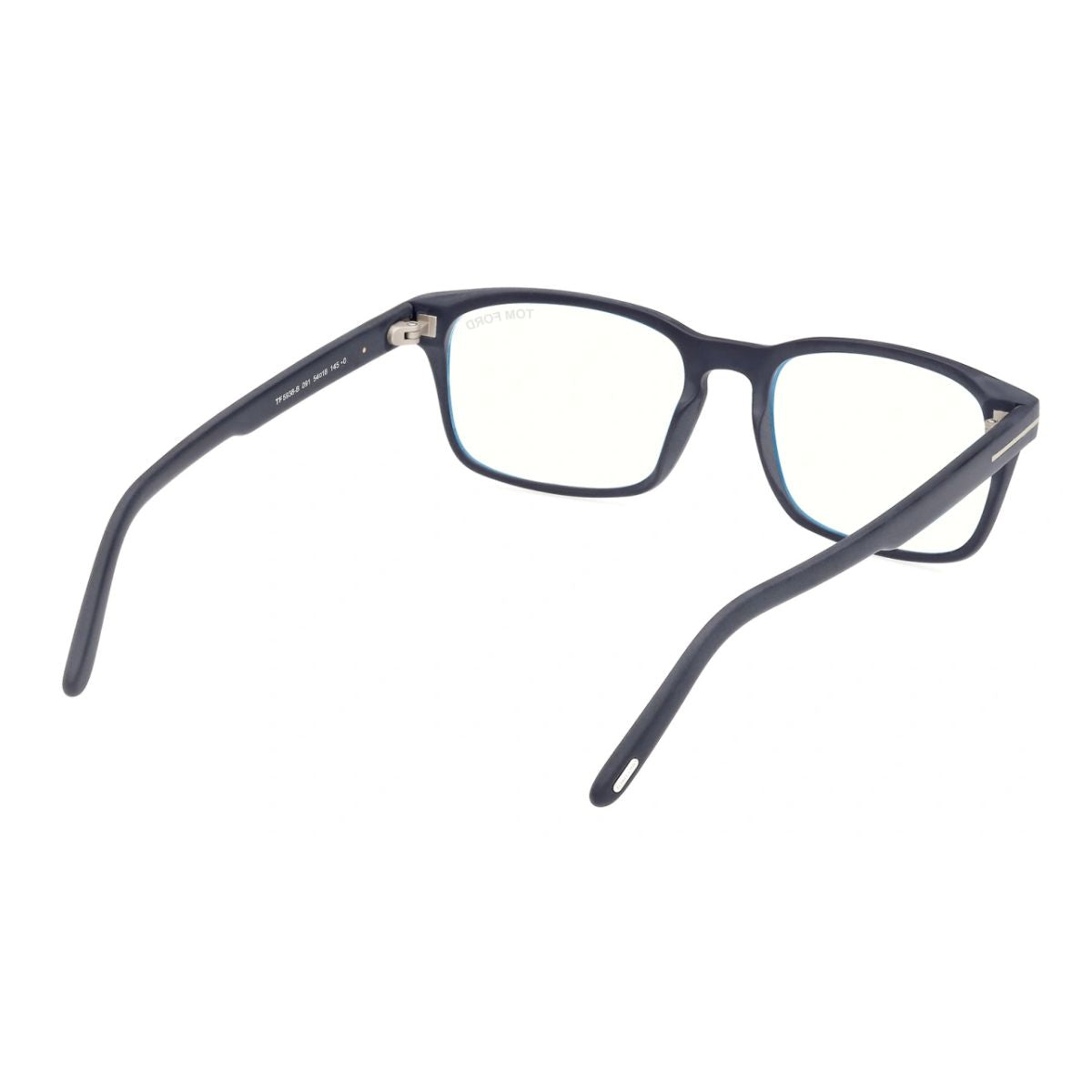 "Stylish men's glasses, Tom Ford TF 5938 091, matte blue, Optorium."