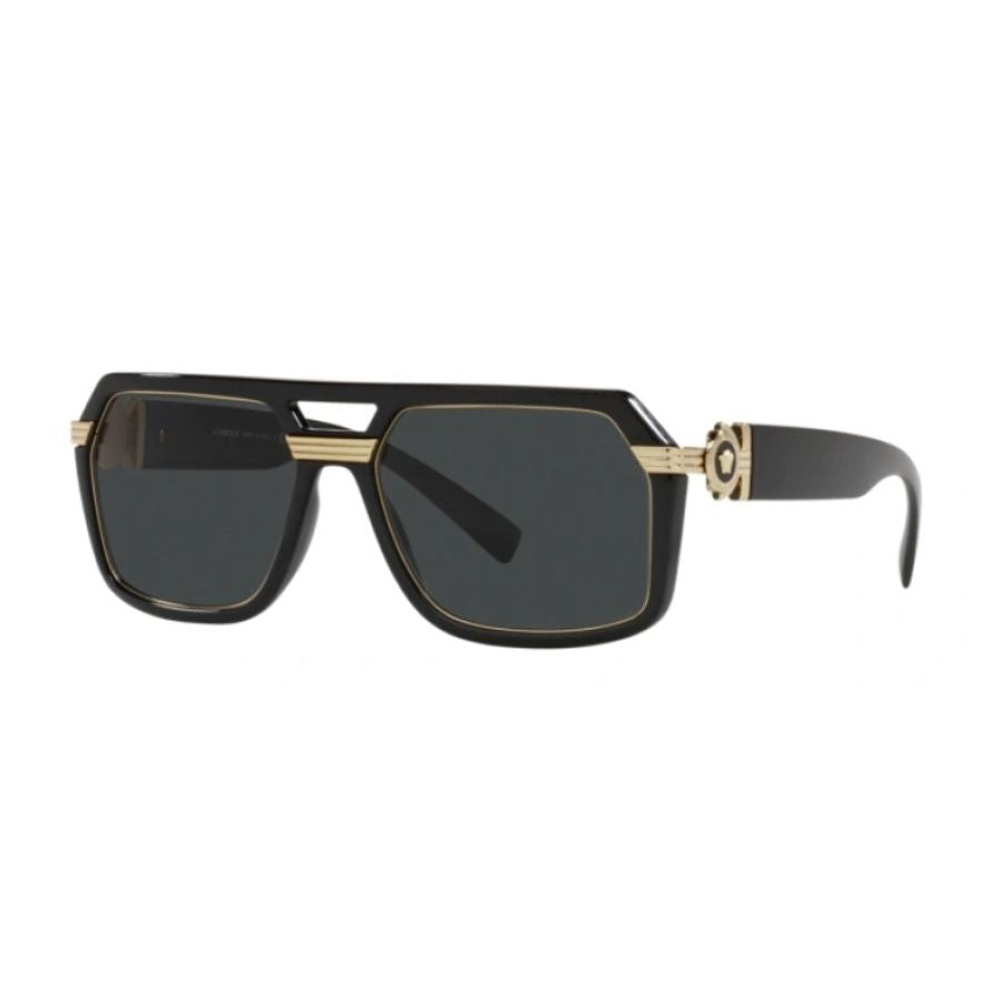 "Shop Versace VE 4399 GB1/87 stylish sunglasses for men at Optorium."
