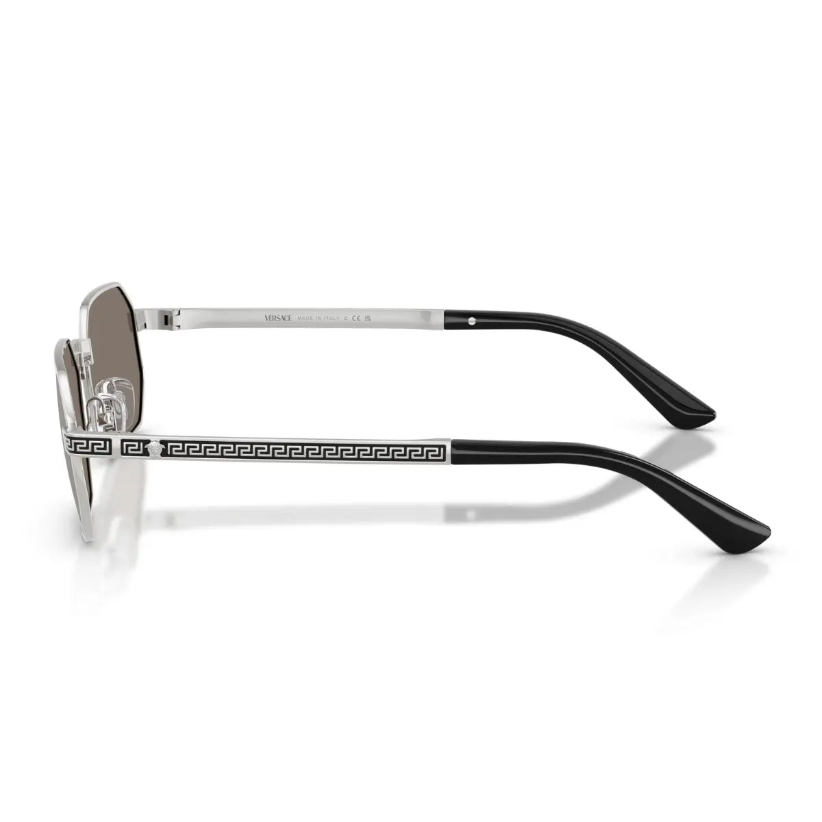Versace light grey mirror silver lenses 2297 1000/6G at Optorium India